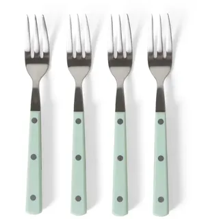 HKliving - 70's Dessertgabel, mint (4er-Set)