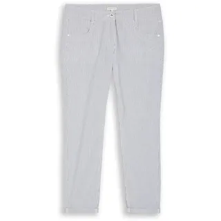 Tom Tailor Tapered Relaxed Hose mit Streifenmuster Blau 44 28