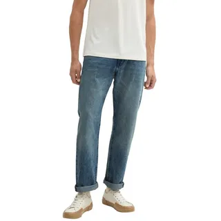 Tom Tailor Denim Herren Loose Straight Fit Jeans, 10127 - Tinted Blue Denim, 30/34