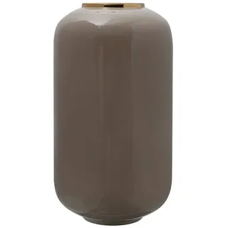 Gallazzo Vase with love to detail - 24cmx24cmX48,5cm Taupe / Gold 