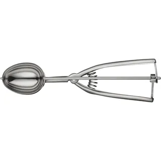 Silit Eisportionierer oval Edelstahl weiß