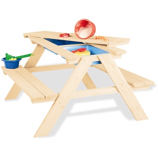 Pinolino Kindersitzgarnitur Matsch-Nicki für 4 natur 