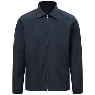 Allthemen Bomberjacke Bomberjacke Herren Relaxed Fit Herbstjacke mit Reverskragen Freizeit blau XL