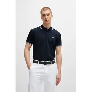 Boss Paul 10255848 Kurzarm-poloshirt Dark Blue 3XL