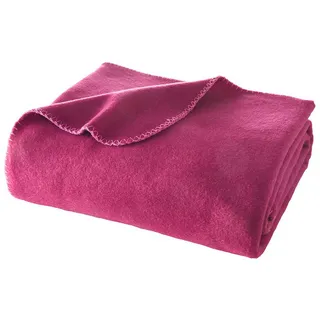 bene living Kuscheldecke 150 x 200 cm Beere