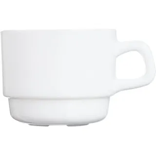 ARCOROC Restaurant White Obertasse stapelbar 19cl * 12er