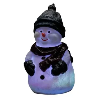 Konstsmide LED-Dekoration, Schneemann, Stecker, weiß - weiss