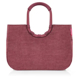 Reisenthel Loopshopper L frame twist maroon