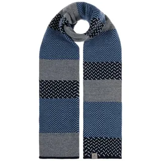 Lierys Strickschal, (1-St), Wollschal, Made in Germany blau