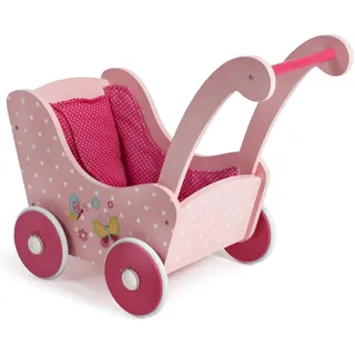 Bayer Chic 2000 Holzpuppenwagen papilio pink