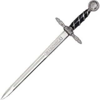 Gladius Brieföffner Schwert Freimaurer 15,5cm schwarz-Silber