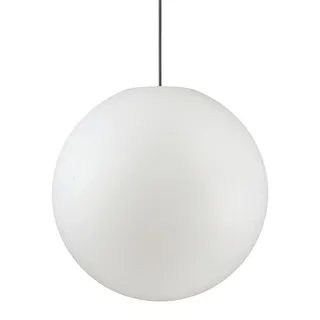 Ideal Lux Außenleuchte Kunststoff Ø 50cm 1x60W E27 weiß