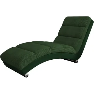 Mirjan24 Relaxliege Holiday Cord, Polstersessel Loungesessel Liegesessel Farbauswahl Relaxsessel Modern Wohnmöbel (Kronos 14 + Poso 14)