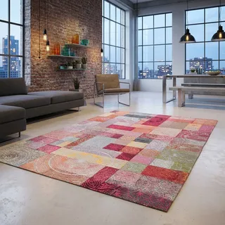 Gino Falcone Cosima-112 Webteppich 130 x 190 cm Mehrfarbig