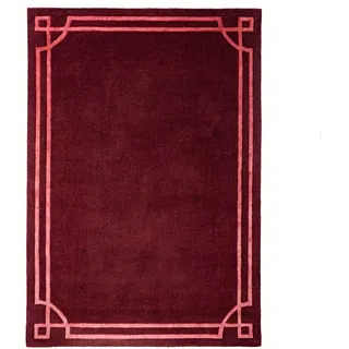 KADIMA DESIGN Wollteppich 160 x 230 cm Rot