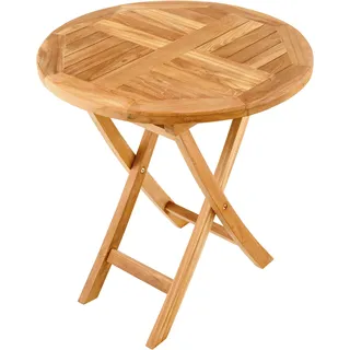 Riess-Ambiente Klapptisch Ø 70 x 75 cm Braun