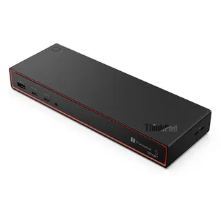 Lenovo ThinkPad Thunderbolt 5 Smart Dock 7500 - 8K/60Hz, 4K/240Hz, 2x DP, 1x HDMI, 2x TB5, 3x USB-A (10Gbps) 2x USB-C, 2.5 Gbit-LAN, 180W PD 3.1, 265W Netzteil