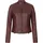 Lederjacke Weinrot 34