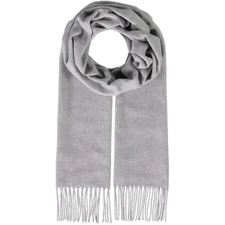 Giorgio Rimaldi Schal 30 x 180 cm - Weicher als Kaschmir - Schal einfarbig für Damen und Herren - Perfekt für Herbst und Winter Silver - Einheitsgröße