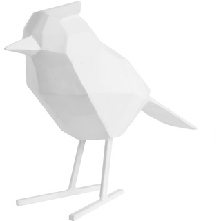 pt Origami Vogel aus Kunstharz, matt, groß, Weiß