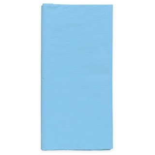 Papier Tischdecke hellblau 120 x 180 cm Einwegtischdecke