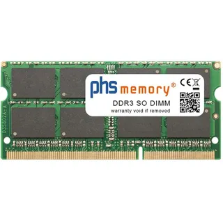 PHS-memory RAM passend für Apple iMac Core i5 3.2GHz 27-Zoll (Late 2013) (Apple iMac Core i5 3.2GHz 27-Zoll (Late 2013), 1 x 8GB), RAM Modellspezifisch