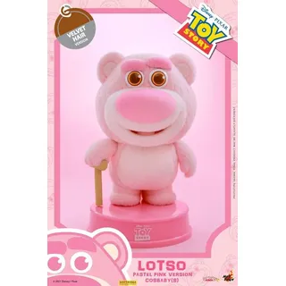 Hot Toys Toy Story 3 figurine Cosbaby (S) Lotso (Pastel Pink Version) 10 cm