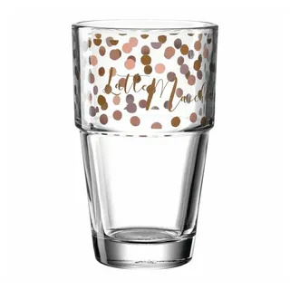 LEONARDO Latte-Macchiatoglas 410 ml Füllmenge