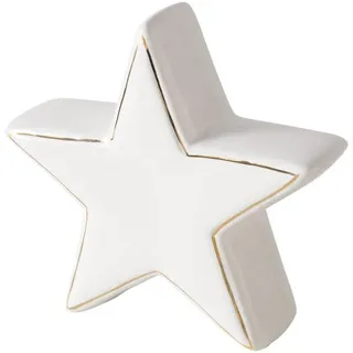 Boltze home Sternfigur 13 cm Weiß