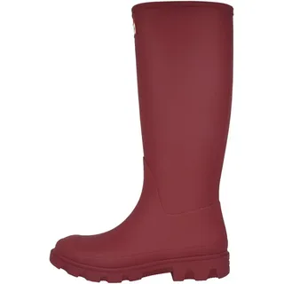 Hunter Downpour Tall Boot Damen Merlot 42