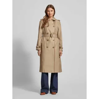 Trenchcoat mit Taillengürtel, Beige, S