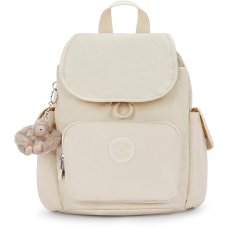 Kipling Female City Pack Mini Small Backpack, Beige Pearl