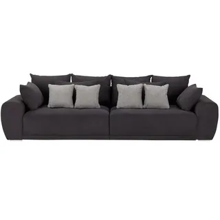 Big Sofa  Emma , schwarz , Maße (cm): B: 306 H: 83 T: 115
