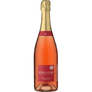 None Strauch »Pur« Sparkling Rosé Alkoholfrei – Bio