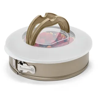 Tchibo - Springform mit Deckel - beige