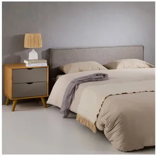 Idimex Kopfteil KLAO 160x190 cm grau