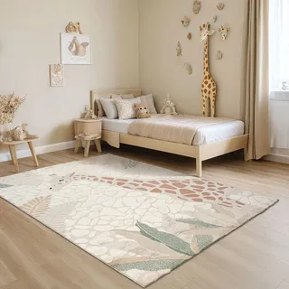 The CarPET Everest Kids Kinderteppich 80 x 150 cm Beige
