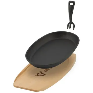 BBQ-Toro Gusseisen Servierpfännchen 27 x 18 cm