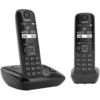 Gigaset AS690A Duo Schwarz