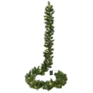 Weihnachtsgirlande Glendon  (Kunststoff, LED-Beleuchtung)