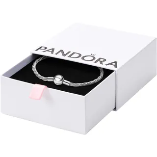 Pandora Gedrehtes Schlangen-Gliederarmband Silber 593757C00-17 Größe 17 cm