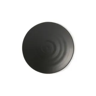 HKliving - Kyoto Dessert-Teller, Ø 16 cm, matt schwarz