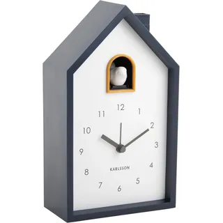 Karlsson Wanduhr 12,0 cm 12 x 20 x 6 cm blau