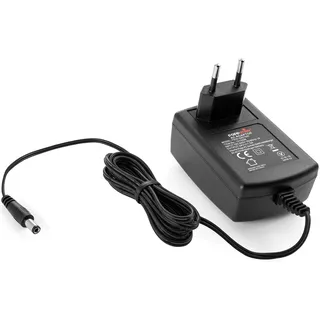 POPPSTAR AC DC Netzteil 24V 1,5A (Netz-Adapter 36W / 24V Ladekabel) mit DC-Stecker 5,5mm/2,5mm