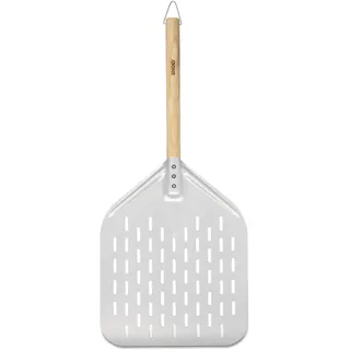 Unold Pizzaschieber 40 x 30 cm Aluminium/Buchenholz braun/silber