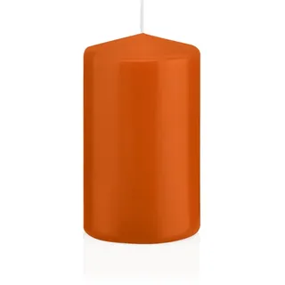 Wiedemann Kerzen Stumpenkerzen Aprikose 130 x Ø 70 mm, 12 Stück, rußarm, tropffrei