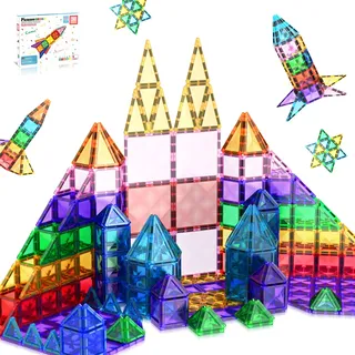picassotiles 30-teilige magnetische bauklötze mini-diamant-serie reisegröße on-the-go-magnet-konstruktion spielzeug-set stem lernkit education playset kindergehirnentwicklung magnete stapelblöcke