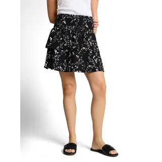 Tom Tailor Miniröckchen Damen Floral Schwarz M