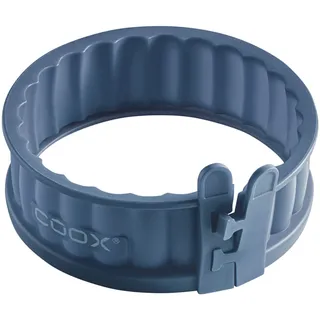 COOX Quicheform mit Glasboden Ø 12 cm (Blaugrau)