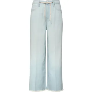 s.Oliver Suri High Rise Wide Fit Blau 36